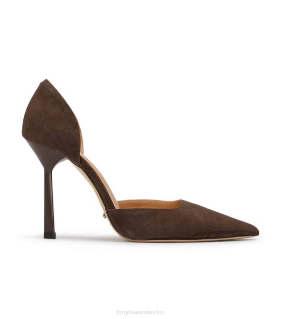 Pumps | de Tony Bianco Frauen Gala-Heels Espresso-Wildleder 4624320